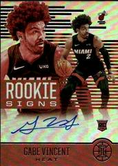 Gabe Vincent [Sapphire] #RS-GVC Basketball Cards 2020 Panini Illusions Rookie Signs Prices