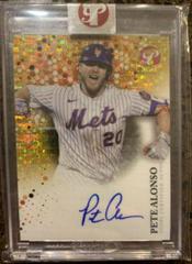Pete Alonso [Gold Refractor] #PA-PAL Baseball Cards 2022 Topps Pristine Autographs Prices