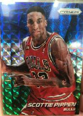 Scottie Pippen [Blue Green] Basketball Cards 2014 Panini Prizm Prices