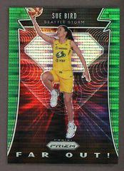 Sue Bird [Prizm Green Pulsar] #7 Basketball Cards 2020 Panini Prizm WNBA Far Out Prices