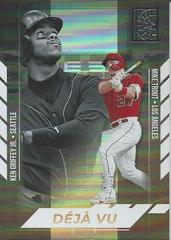 Ken Griffey Jr. , Mike Trout #DV-1 Baseball Cards 2022 Panini Capstone Deja Vu Prices