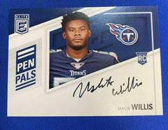 Malik Willis #PPV-MW Football Cards 2022 Panini Donruss Elite Pen Pals Variation Autographs Prices