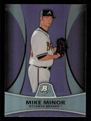 Mike Minor [Purple Refractor] #PP18 Baseball Cards 2010 Bowman Platinum Prospects Prices