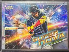 Ronald Acuna Jr. Baseball Cards 2023 Topps Cosmic Chrome Supernova Prices