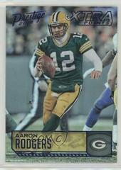 Aaron Rodgers [Xtra Points Blue ] #70 Football Cards 2016 Panini Prestige Prices