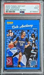 Cole Anthony #15 Basketball Cards 2020 Panini Instant Rated Rookie Retro Prices