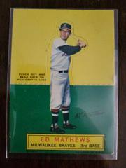 Ed Mathews Baseball Cards 1964 Topps Stand Up Prices