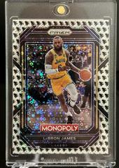 LeBron James [Running Mr. Monopoly] #40 Basketball Cards 2022 Panini Prizm Monopoly Prices
