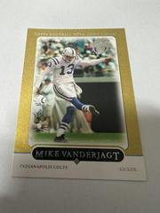 Mike Vanderjagt [Gold] Football Cards 2005 Topps Prices