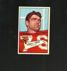 Jerrell Price Football Cards 1952 Bowman Small Prices