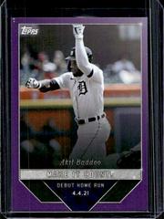 Akil Baddoo [Purple] #67 Baseball Cards 2022 Topps X Wander Franco Prices