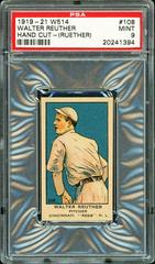 Walter Reuther [Hand Cut Ruether] #108 Baseball Cards 1919 W514 Prices