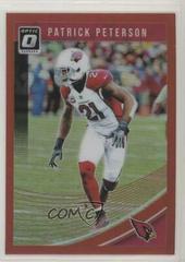 Patrick Peterson [Red] #3 Football Cards 2018 Donruss Optic Prices