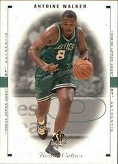 Antoine Walker Basketball Cards 1998 SP Authentic Prices