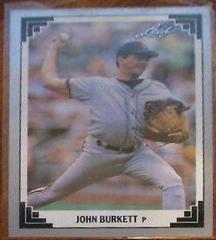 John Burkett #56 Baseball Cards 1991 Leaf Prices