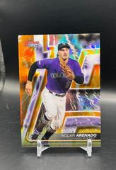 Nolan Arenado [Orange Refractor] #18 Baseball Cards 2020 Bowman's Best Prices