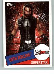 Seth Rollins Wrestling Cards 2015 Topps Heritage WWE 2K16 Prices