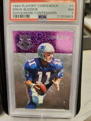 Drew Bledsoe #1 Football Cards 1994 Playoff Contenders Prices