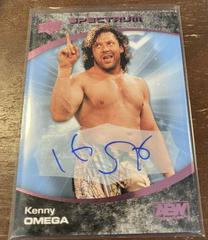 Kenny Omega [Beach Autograph] #1 Wrestling Cards 2021 Upper Deck AEW Spectrum Prices