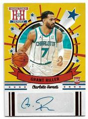 Grant Riller [Red] Basketball Cards 2020 Panini Chronicles Hometown Heroes Rookie Autographs Prices