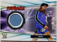 Riddle Wrestling Cards 2021 Topps WWE Mat Relics Prices