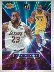 LeBron James [Yellow Laser] Basketball Cards 2021 Panini Donruss Complete Players Prices