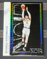 Russell Westbrook [Holo Gold] Basketball Cards 2021 Panini Noir Prices