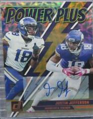 Justin Jefferson [Autograph] #PP-17 Football Cards 2023 Panini Donruss Power Plus Prices