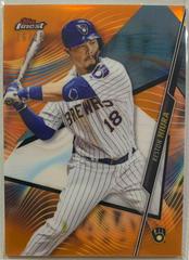 Keston Hiura [Orange Refractor] #4 Baseball Cards 2020 Topps Finest Prices