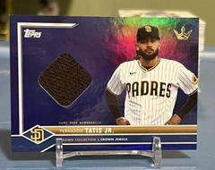 Fernando Tatis Jr. [Relic Blue Rainbow] Baseball Cards 2022 Topps X Bobby Witt Jr. Crown Prices