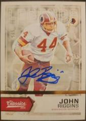 John Riggins [White Jersey Autograph Gold] #177 Football Cards 2016 Panini Classics Prices