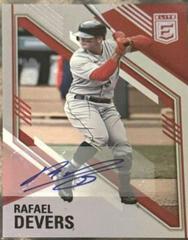Rafael Devers [Autographs] Baseball Cards 2021 Panini Chronicles Elite Prices