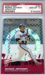 Reggie Jackson [Xfractor] #162 Baseball Cards 2005 Finest Prices