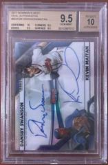 Dansby Swanson,  Kevin Maitan Baseball Cards 2017 Bowman's Best Dual Autographs Prices