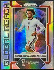 Trent Alexander Arnold [Silver] #7 Soccer Cards 2022 Panini Prizm World Cup Global Reach Prices