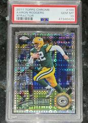 Aaron Rodgers [Xfractor] #100 Football Cards 2011 Topps Chrome Prices