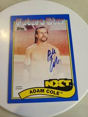 Adam Cole [Blue] #A-AC Wrestling Cards 2018 Topps WWE Heritage Autographs Prices