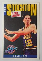 John Stockton #145 Basketball Cards 1996 Panini Stickers Prices