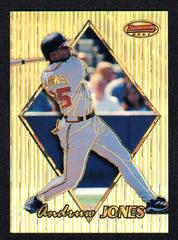Andruw Jones [Atomic Refractor] #72 Baseball Cards 1999 Bowman's Best Prices