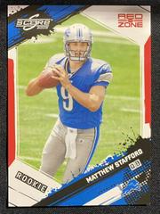 Matthew Stafford [Red Zone] #371 Football Cards 2009 Panini Score Prices