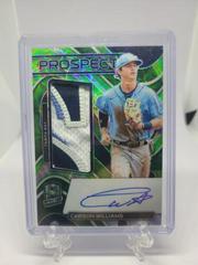 Carson Williams [Green] #PJA-CW Baseball Cards 2022 Panini Chronicles Spectra Prospect Jersey Autographs Prices