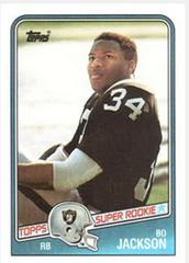 Bo Jackson #327 Football Cards 1988 Topps Prices