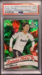Kang in Lee [Green] #FS-KIL Soccer Cards 2019 Topps Chrome UEFA Champions League Sapphire Future Stars Prices