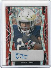 Chris Tyree [Kaleidoscope Red] #PA-CT1 Football Cards 2022 Leaf Flash Portrait Autographs Prices