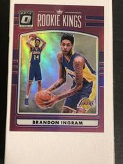 Brandon Ingram [Purple] #1 Basketball Cards 2016 Panini Donruss Optic Rookie Kings Prices