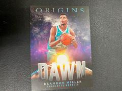 Brandon Miller #15 Basketball Cards 2023 Panini Origins Dawn Prices