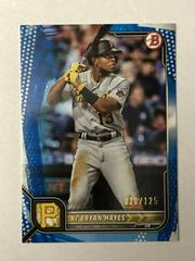 Ke'Bryan Hayes [Blue] Baseball Cards 2022 Bowman Prices