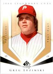Greg Luzinski #46 Baseball Cards 2004 SP Legendary Cuts Prices