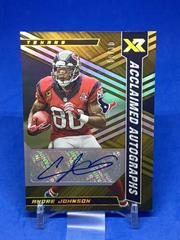 Andre Johnson [Gold] Football Cards 2022 Panini XR Acclaimed Autographs Prices