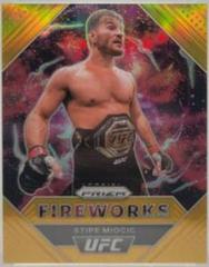 Stipe Miocic [Gold] Ufc Cards 2021 Panini Prizm UFC Fireworks Prices